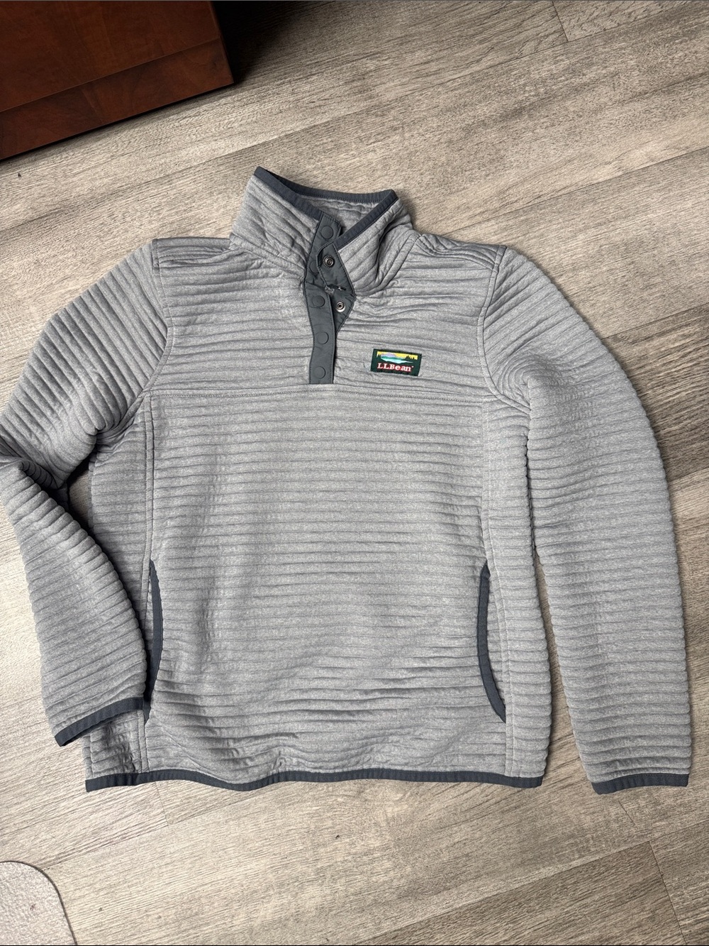 L.L. Bean Quarter-Snap Pullover Sweatshirt
